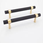 BRASS BACK PULLS WITH BRASS RINGS AND LEGS
