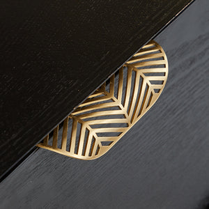 
                  
                    Invisible Satin Brass Cabinet Pulls - Drawer Pulls
                  
                