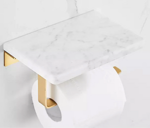 
                  
                    Granite Toilet Paper Holder with Phone Shelf
                  
                