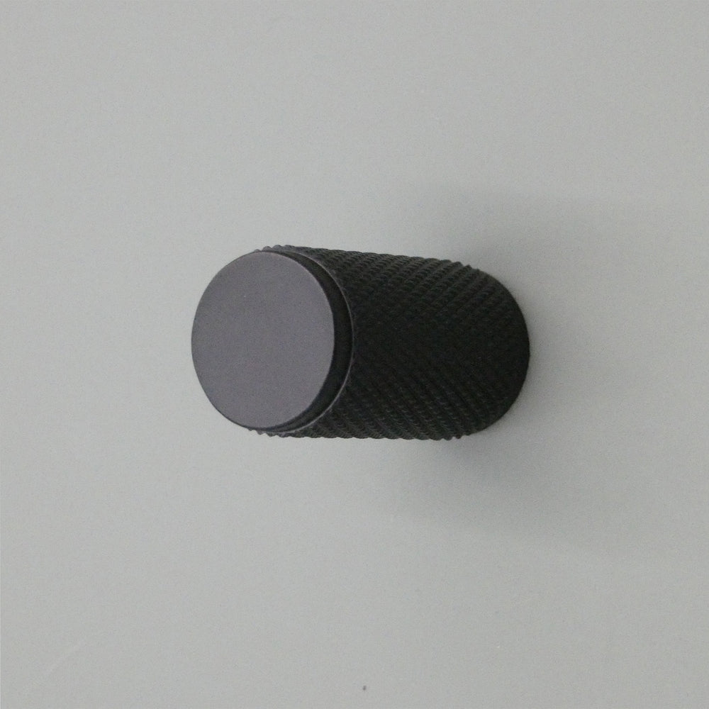 
                  
                    Espen - Black Knurled Solid Brass Cabinet T-Bar Knob
                  
                