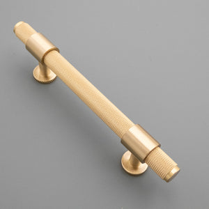 
                  
                    Solid Brass Knurled Drawer Pulls and Knobs T-bars Drawer Handles
                  
                