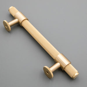 
                  
                    Solid Brass Knurled Drawer Pulls and Knobs T-bars Drawer Handles
                  
                