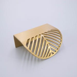 
                  
                    Invisible Satin Brass Cabinet Pulls - Drawer Pulls
                  
                