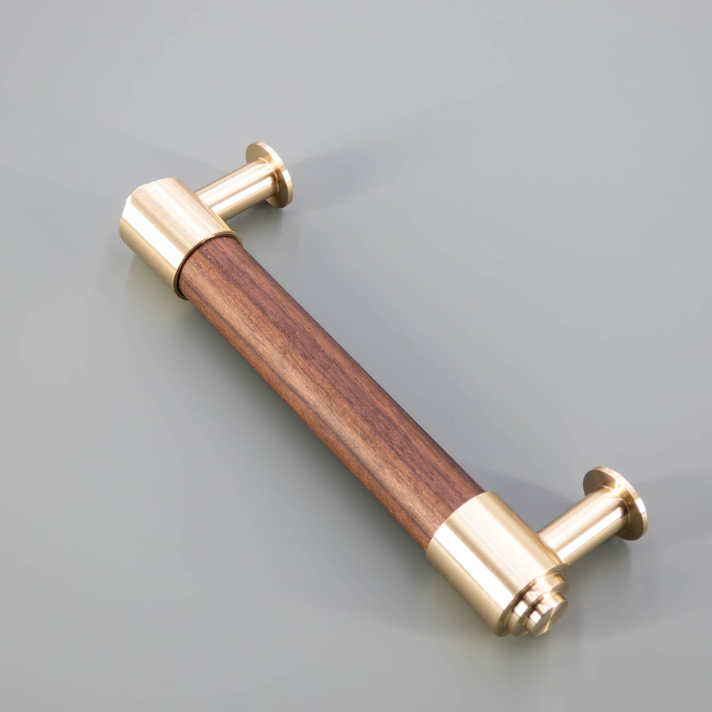 
                  
                    Legno - Walnut Wood and Brass Cabinet and Drawer Pulls
                  
                