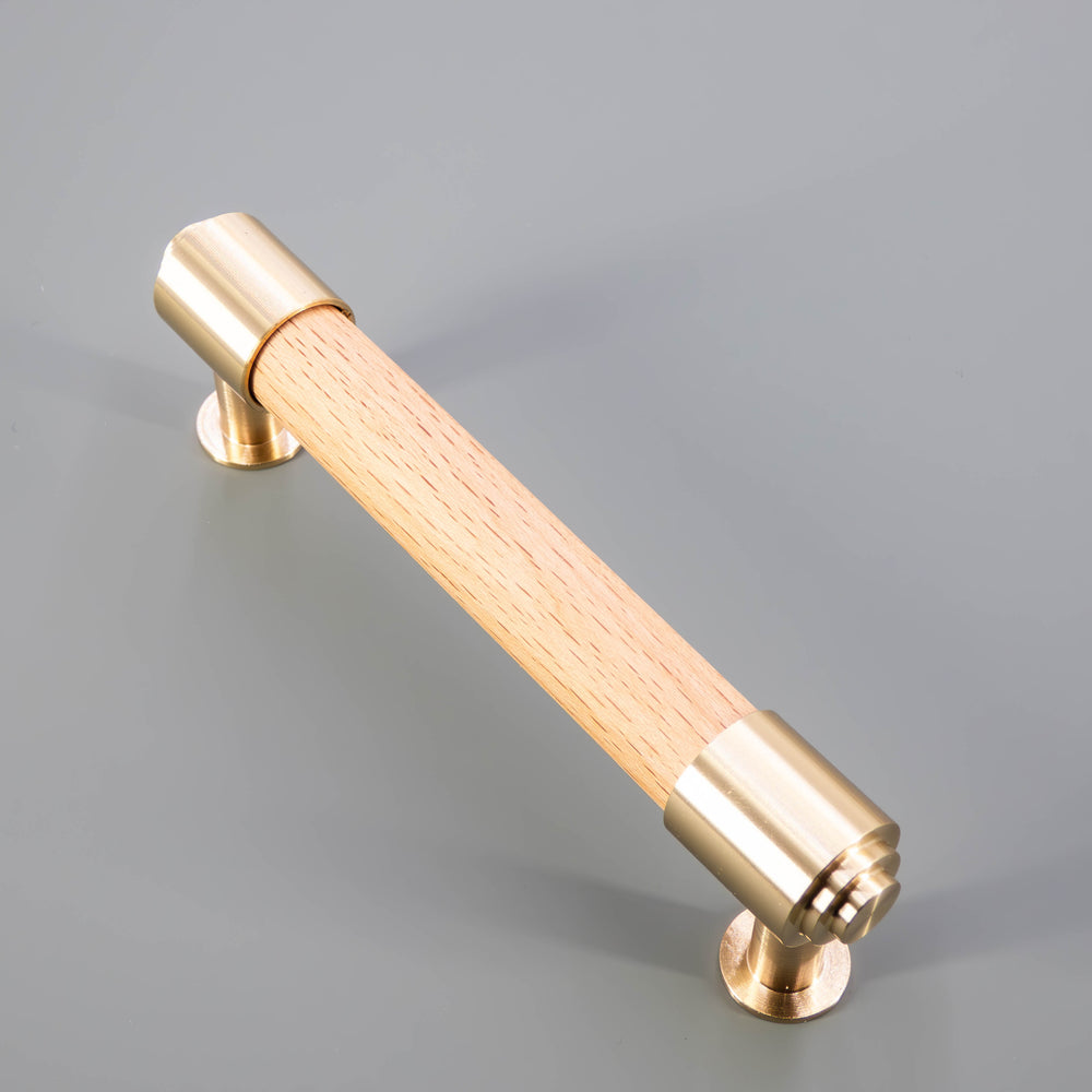 
                  
                    Legno - Beech Wood and Brass Cabinet and Drawer Pulls
                  
                