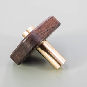 
                  
                    Legno - Walnut Wood and Brass Cabinet and Drawer Pulls
                  
                