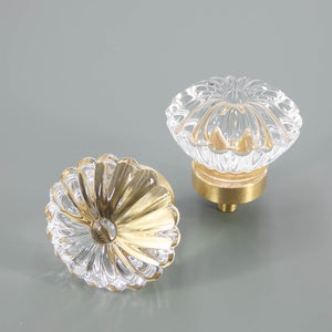 
                  
                    Murano - Ribbed Glass Cabinet Knob
                  
                