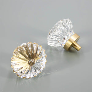 
                  
                    Murano - Ribbed Glass Cabinet Knob
                  
                