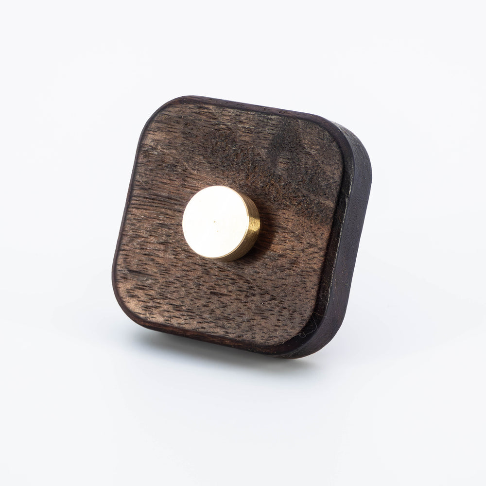 
                  
                    Legno - Walnut Wood and Brass Cabinet and Drawer Pulls
                  
                