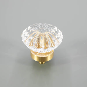 
                  
                    Murano - Ribbed Glass Cabinet Knob
                  
                