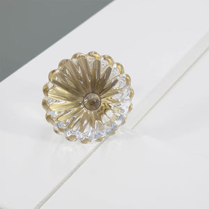 
                  
                    Murano - Ribbed Glass Cabinet Knob
                  
                