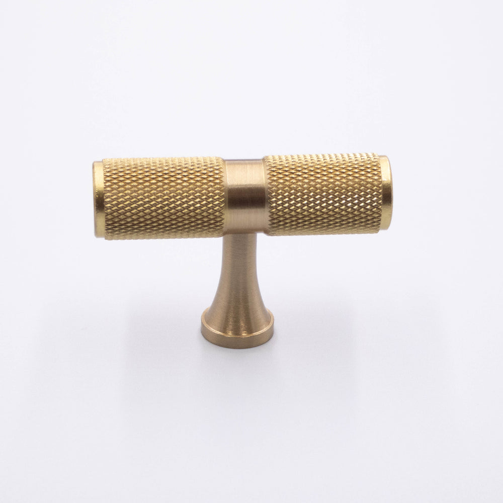 
                  
                    Brass Knurled T-Bars- Brass Knobs and Pulls
                  
                