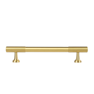 
                  
                    Brando - Modern Solid Brass Cabinet Knob and Pull with Linear Accent
                  
                