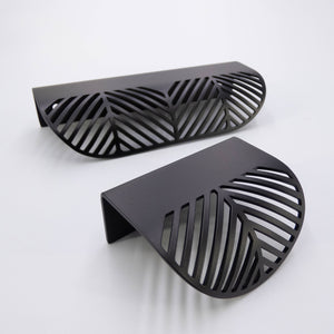 
                  
                    Blatt -  Brushed Black Matte Modern Invisible Drawer and Cabinet Pull
                  
                