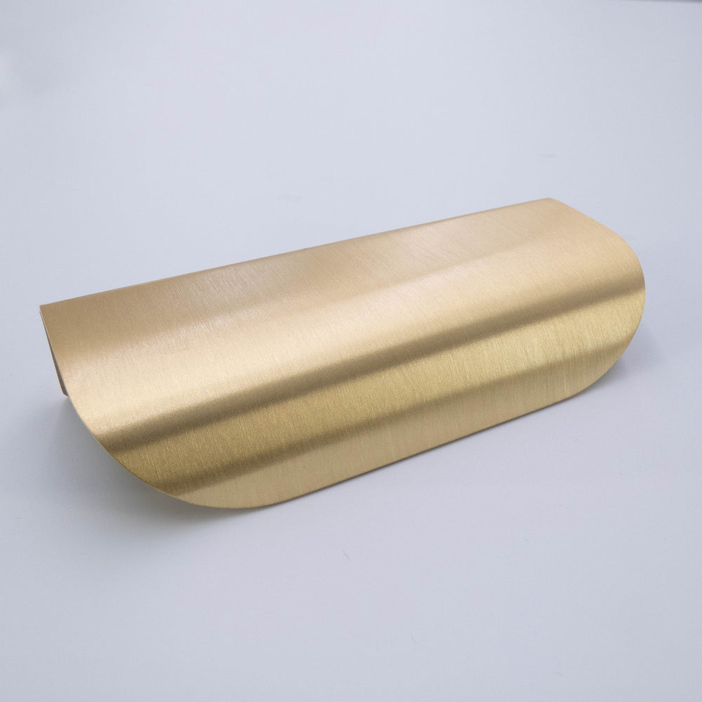 
                  
                    Invisible  Cabinet Pull - Satin Brass Kitchen Handle
                  
                