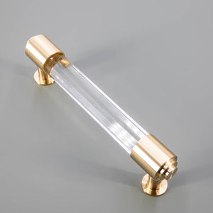 
                  
                    Akryl - Clear Acrylic and Brass Cabinet and Drawer Pulls
                  
                