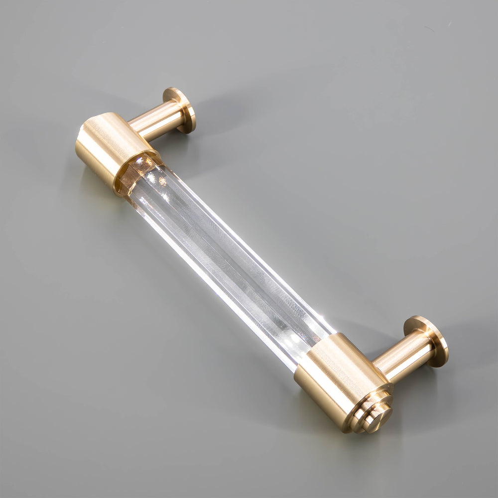 
                  
                    Akryl - Clear Acrylic and Brass Cabinet and Drawer Pulls
                  
                