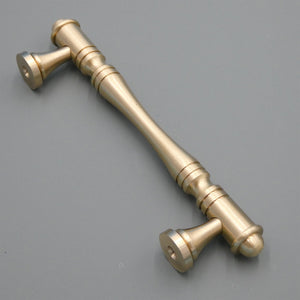 
                  
                    Antique Look Satin Brass Cabinet Pulls and Knobs- Brass Cabinet Pulls and Handles
                  
                