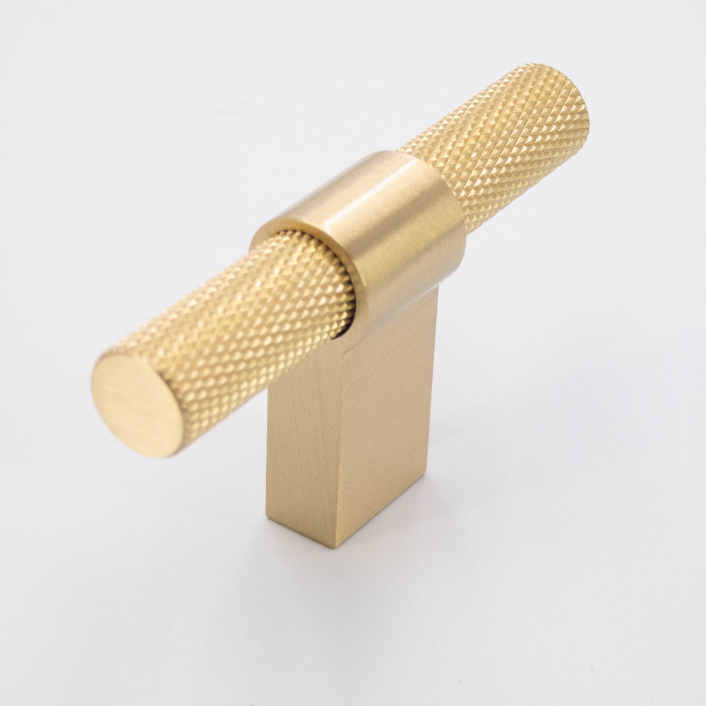 
                  
                    Solid Brass Knurled Cabinet Pulls Kitchen Pulls and Handles, Kitchen Cabinet Hardware
                  
                