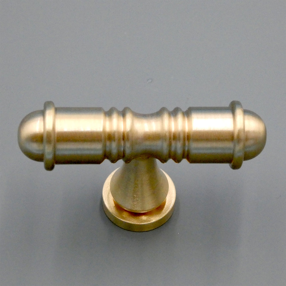 
                  
                    Antique Style Satin Brass Cabinet Knobs- Brass Cabinet Pulls and Handles
                  
                