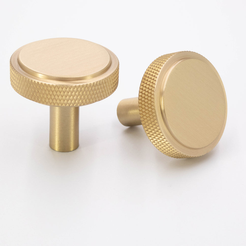 slim fit dress slacks Brass Drawer Knob with Round Backplate main image 0