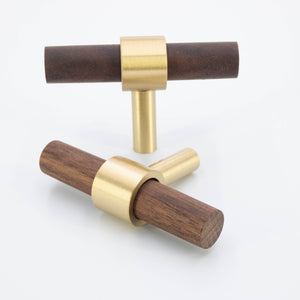 
                  
                    Holz - Wood and Brass Cabinet Knobs and Drawer Pulls
                  
                