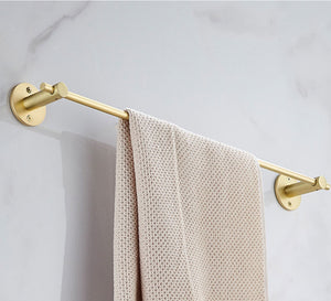 
                  
                    Towel Bar with towel hanging
                  
                